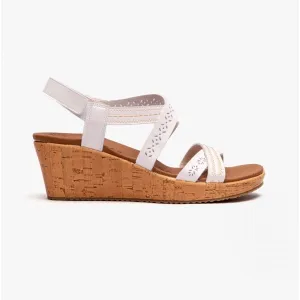 119339 BEVERLEE - DELICATE GLOW Ladies Sandals White