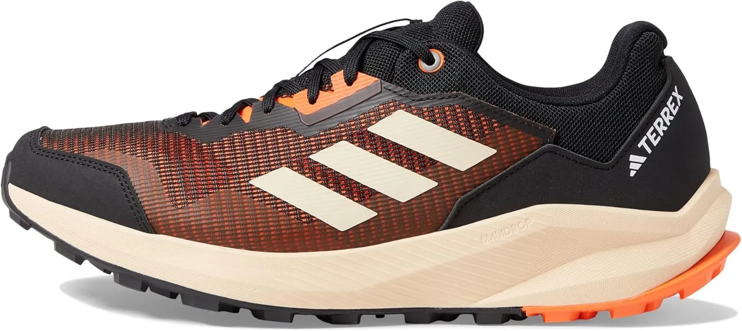 adidas Mens Terrex Trailrider Trail Running Sneakers Shoes - Black