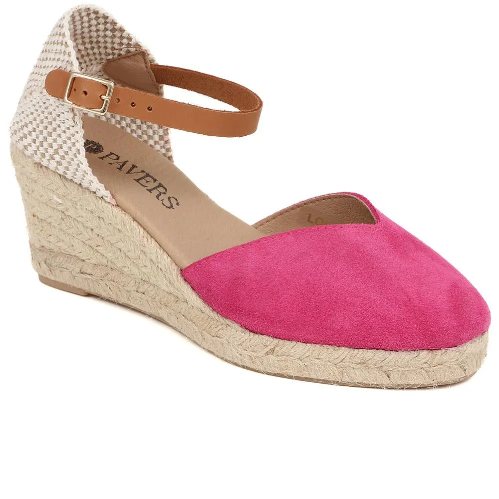Adjustable Espadrille Sandals  - LOLLA39001 / 326 331