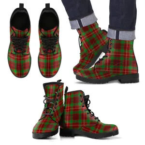 Ainslie Tartan Leather Boots