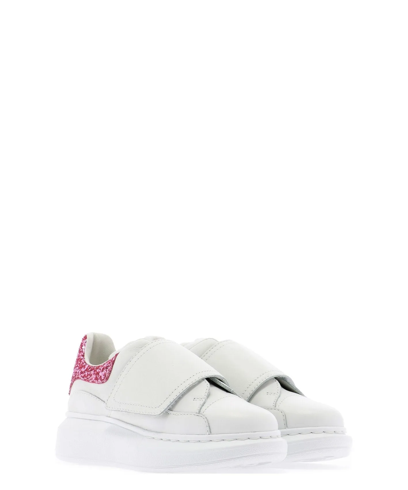 Alexander McQueen Kids Oversized Velcro Strap Sneakers