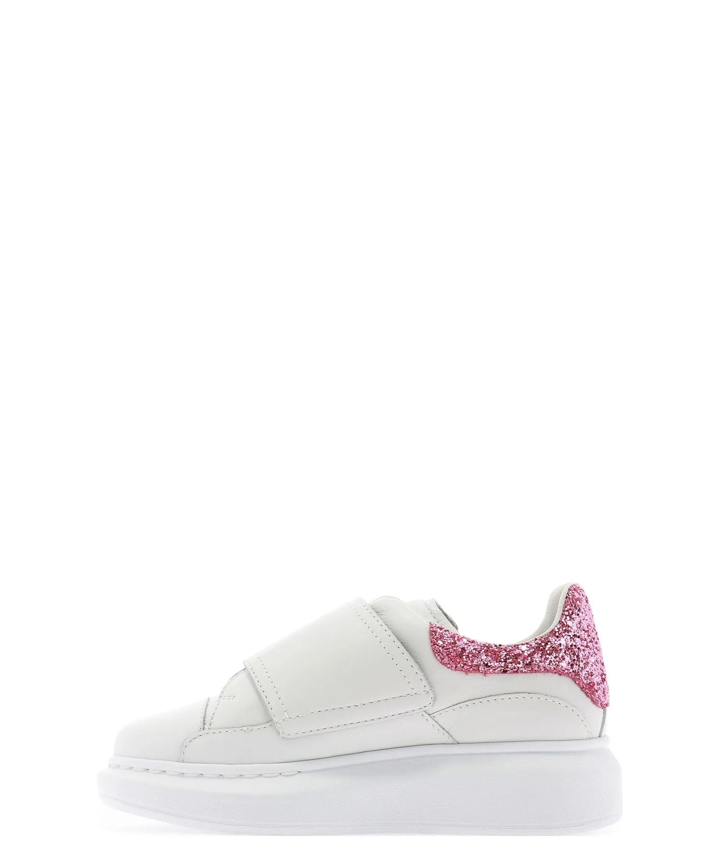 Alexander McQueen Kids Oversized Velcro Strap Sneakers