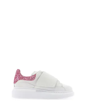 Alexander McQueen Kids Oversized Velcro Strap Sneakers