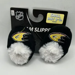 Anaheim Ducks NHL Fuzzy Baby Bootie Slippers