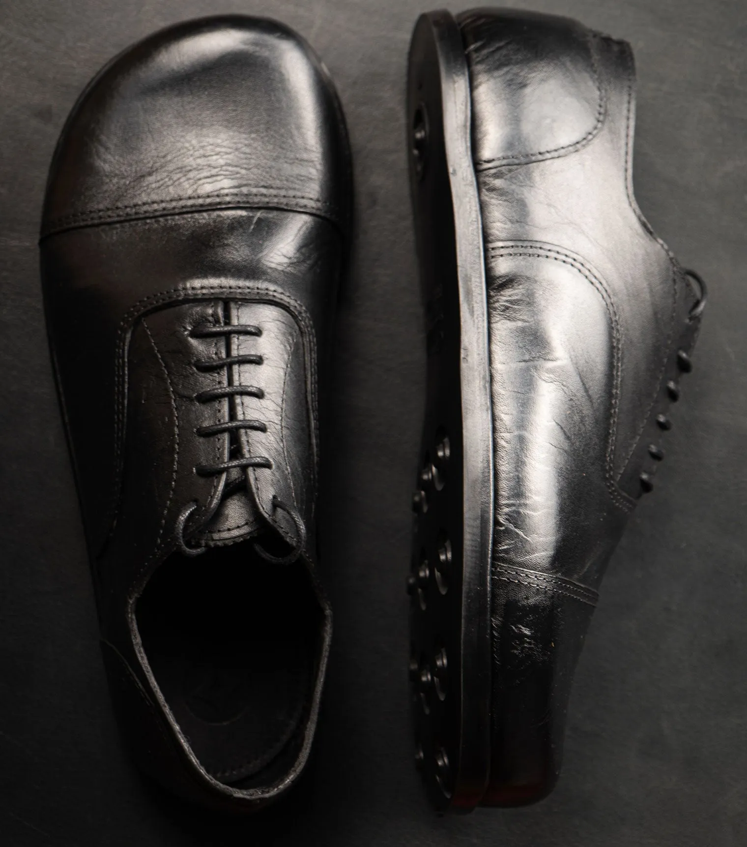 Barefoot Oxford Shoes - Famous Italian Tanneries