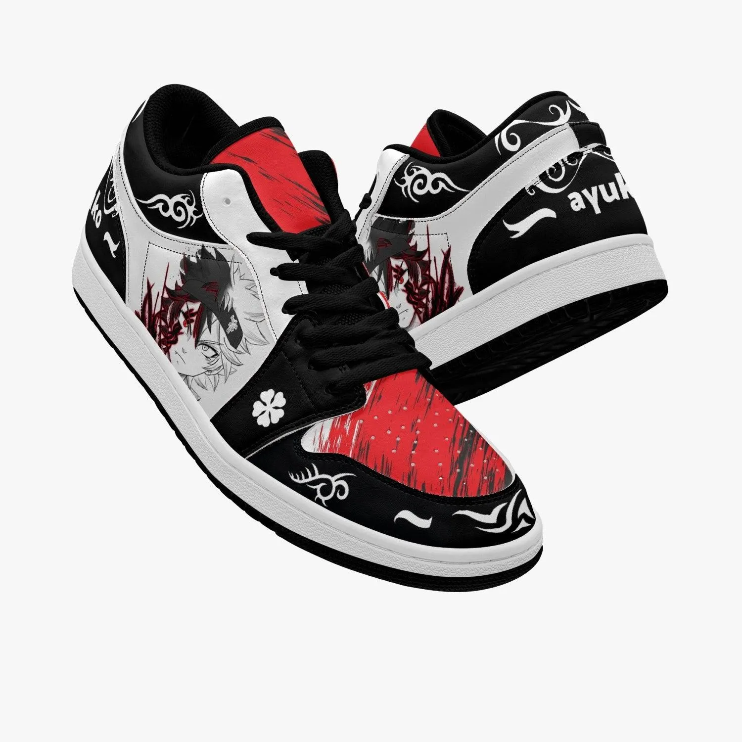 Black Clover Asta JD1 Low Anime Shoes