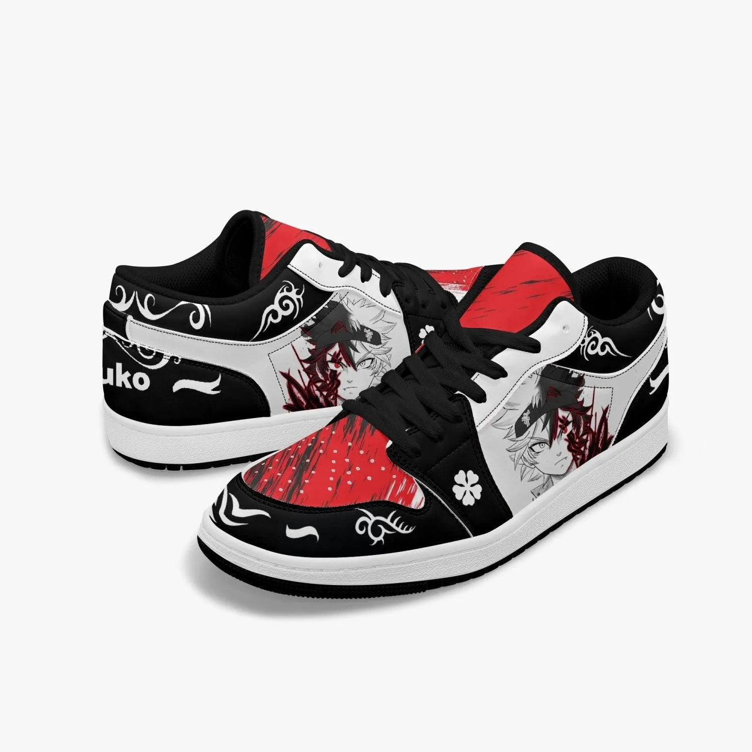 Black Clover Asta JD1 Low Anime Shoes