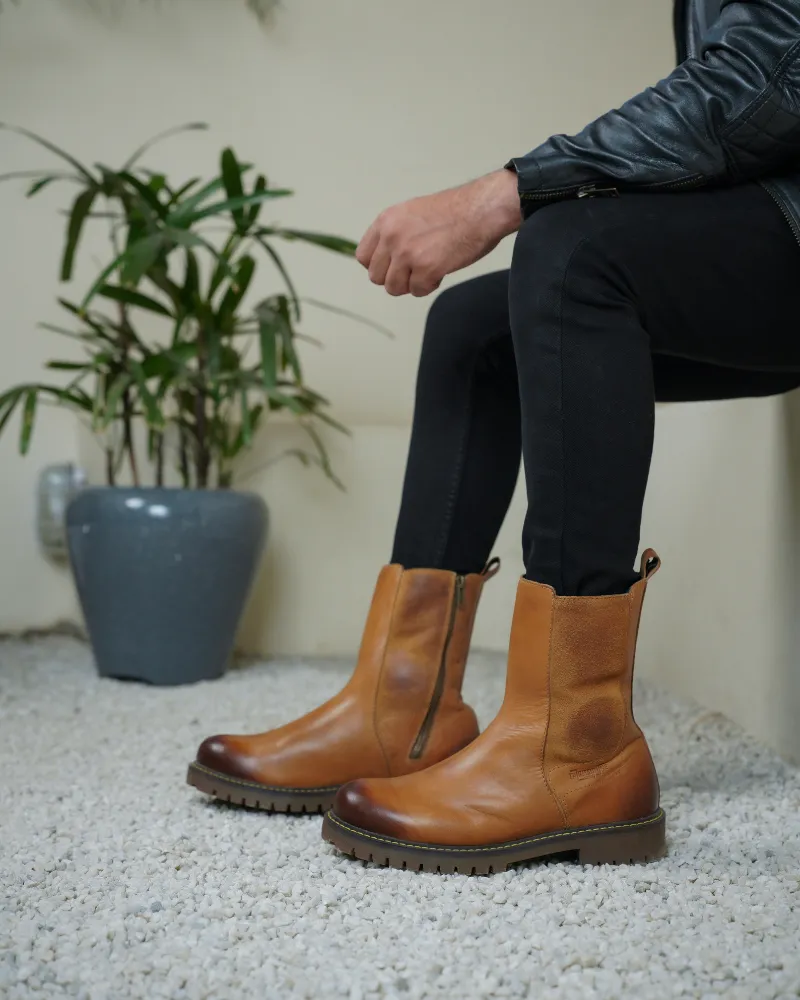 boots chelsea vintage stallion