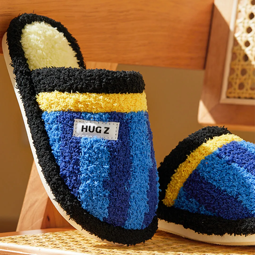 Bubble Velvet Household Slippers
