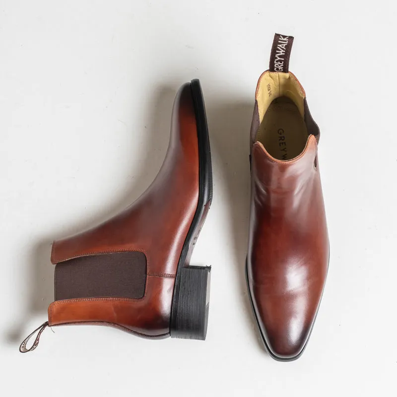 Byron High Heel Boot - Brown