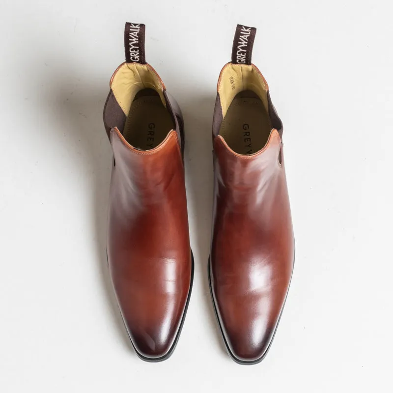 Byron High Heel Boot - Brown