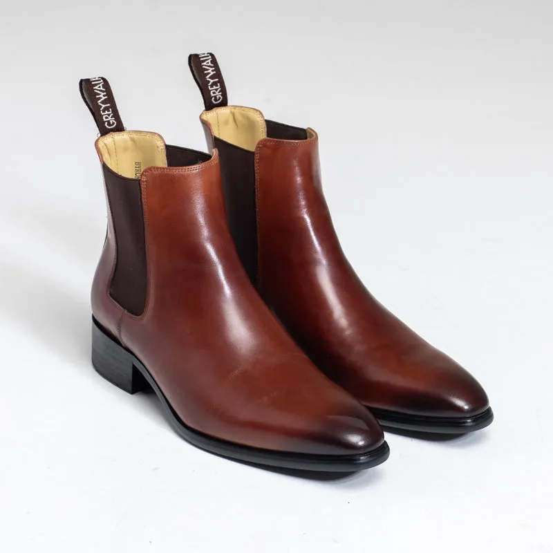 Byron High Heel Boot - Brown