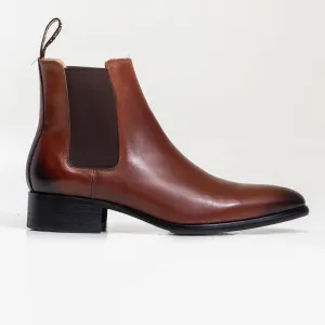 Byron High Heel Boot - Brown
