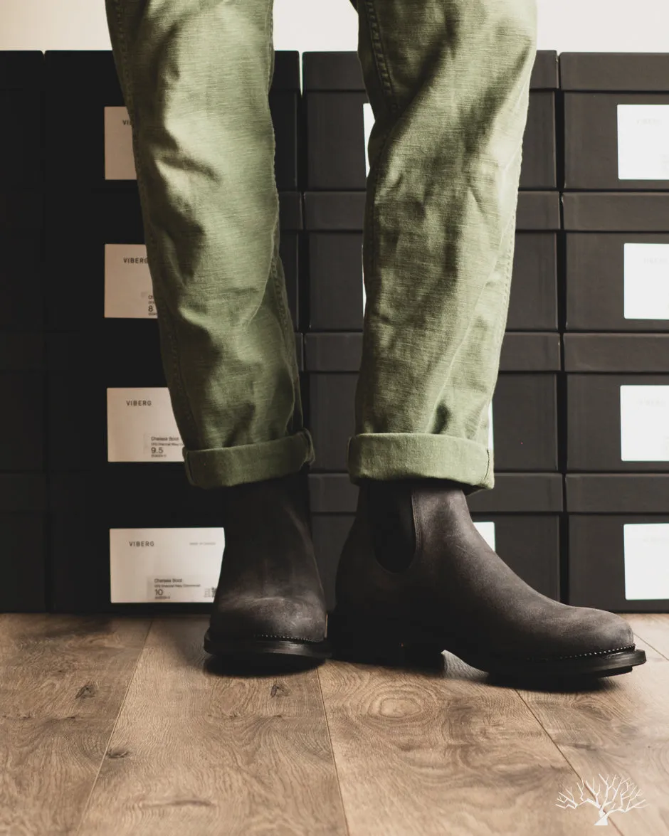 Chelsea Boot - Charcoal Waxy Commander - 2030