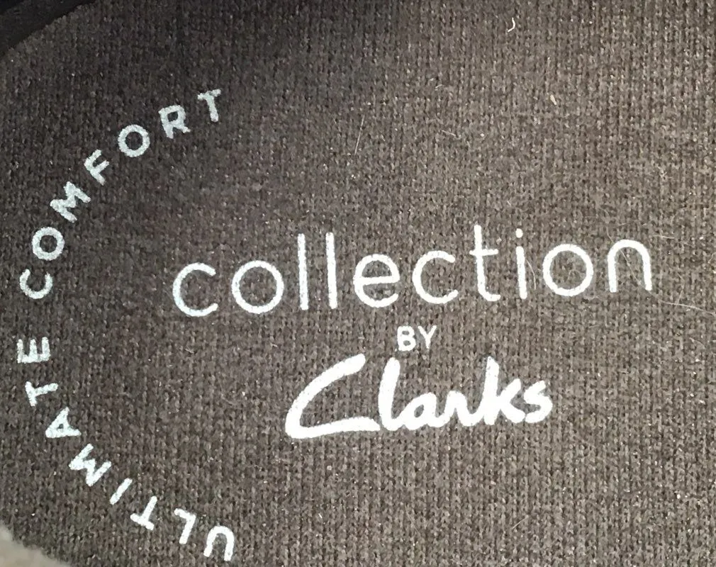 Clarks Women's Brown Casual Oxford Shoes - Size 7.5M