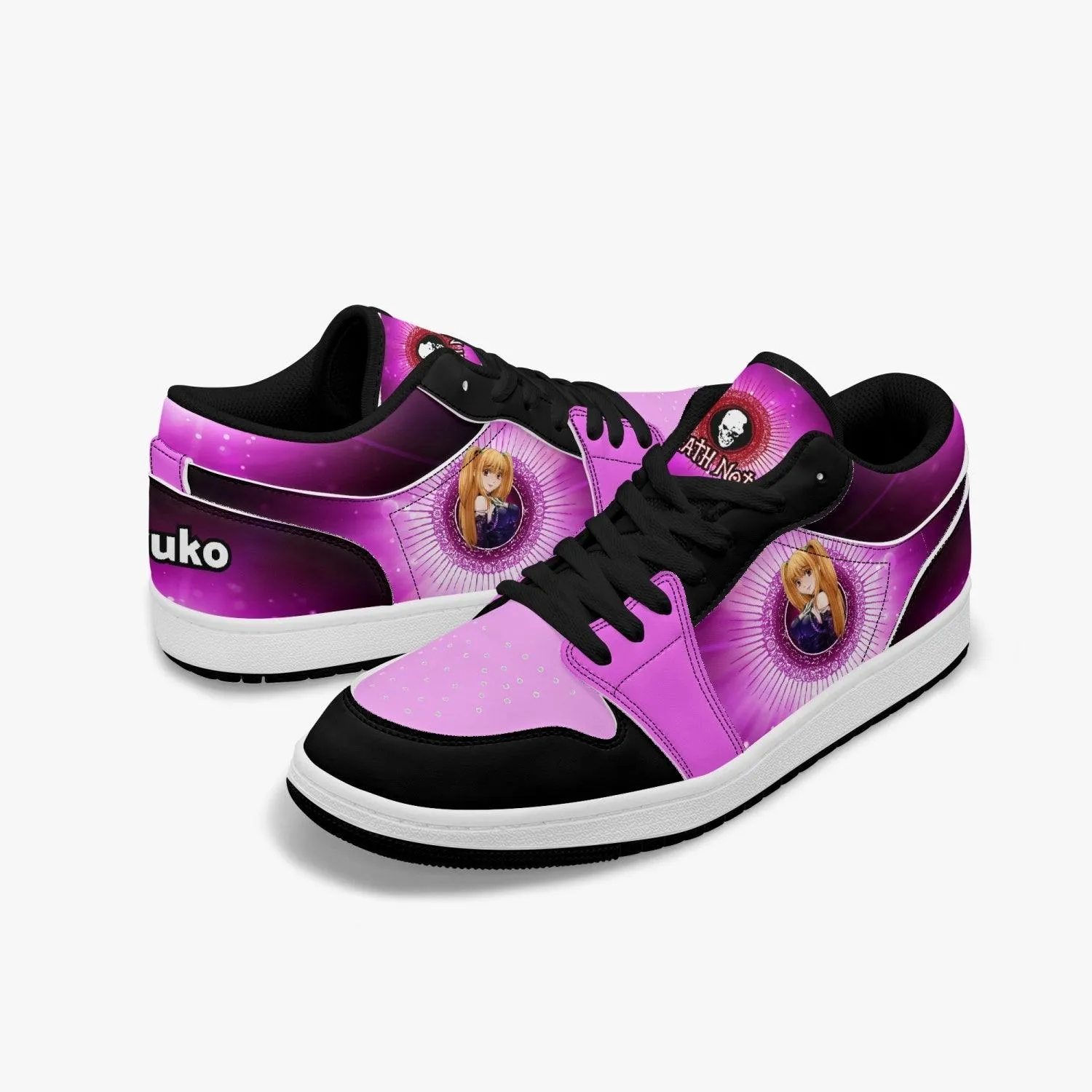 Death Note Misa Amane Pink JD1 Low Anime Shoes