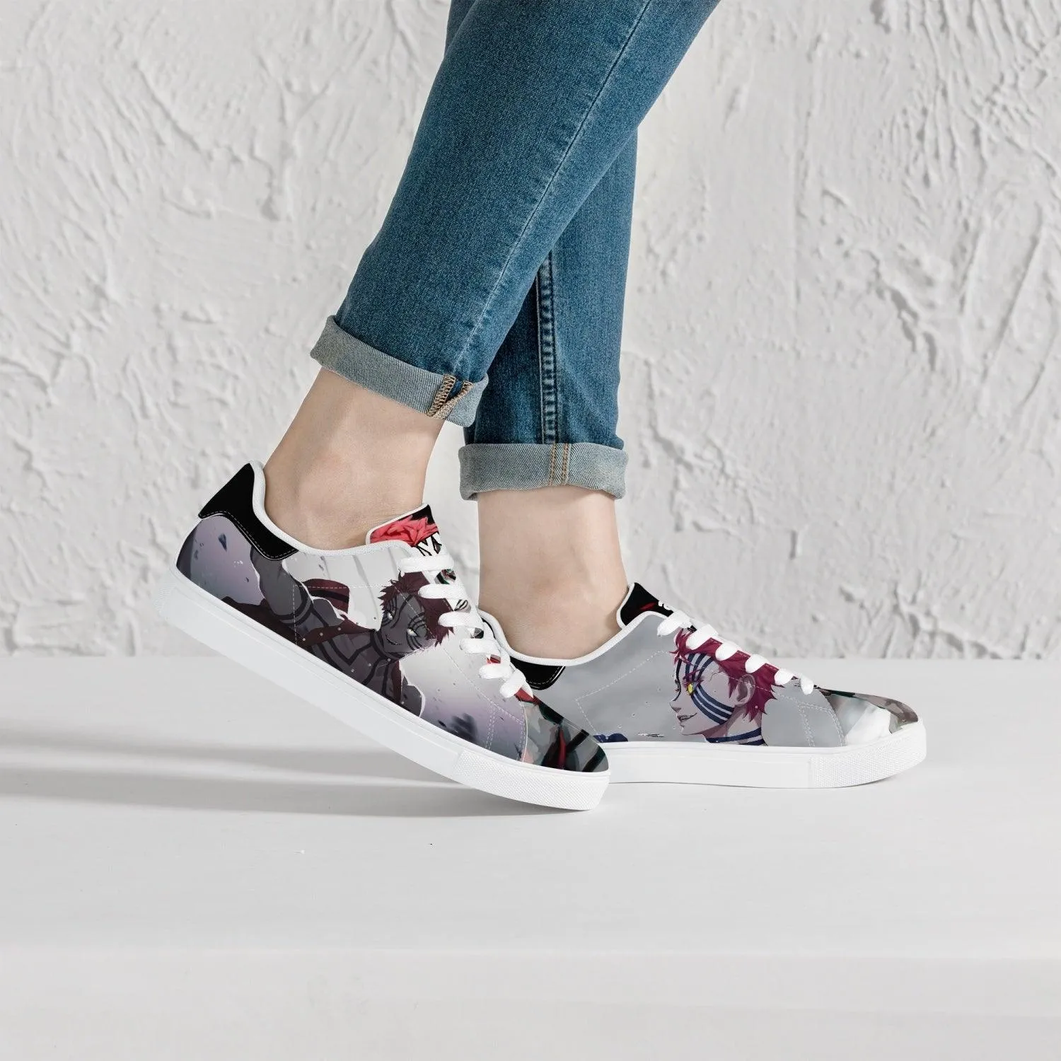 Demon Slayer Akaza Skate Anime Shoes