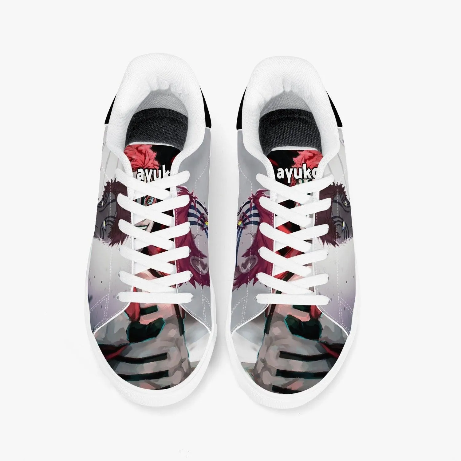 Demon Slayer Akaza Skate Anime Shoes