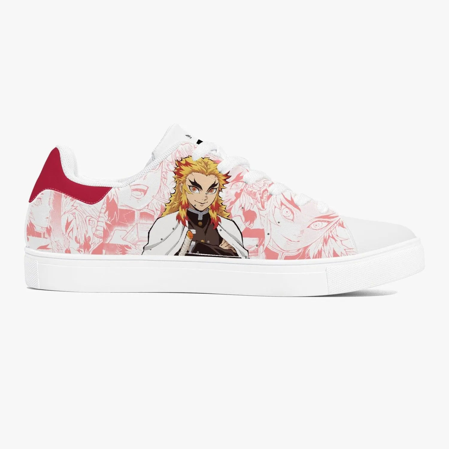 Demon Slayer Kyojuro Rengoku Skate Anime Shoes