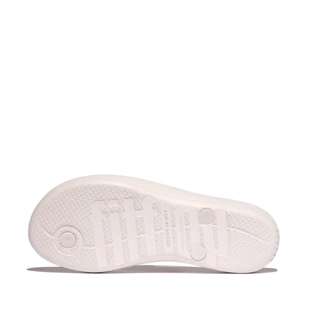 FitFlop Iqushion Multi Crystal Flip Flops Sandals - Nude Rose