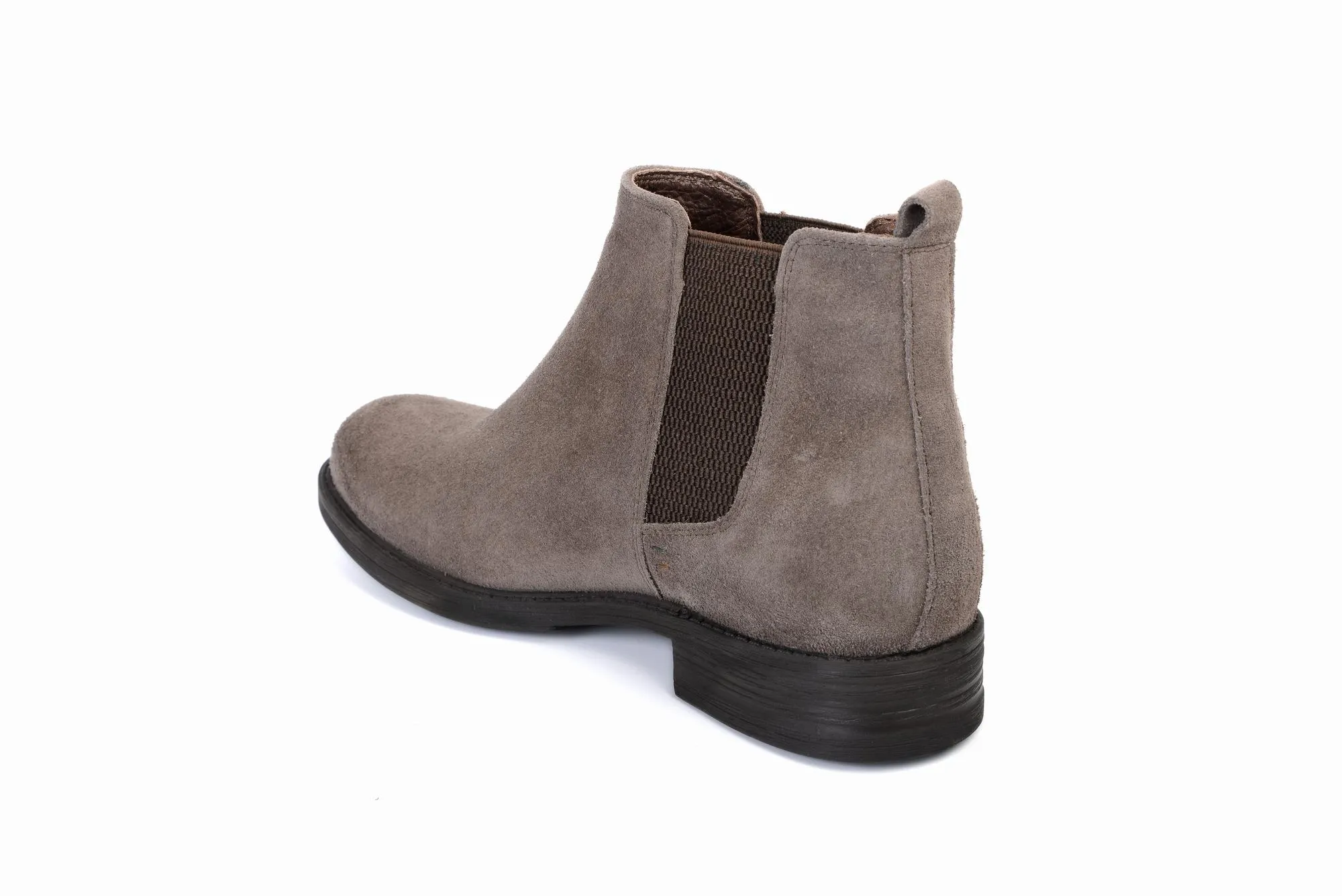 FOOT FEDERATION CHELSEA MENS BOOT SUEDE MINK GRAY