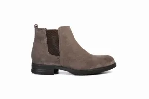 FOOT FEDERATION CHELSEA MENS BOOT SUEDE MINK GRAY