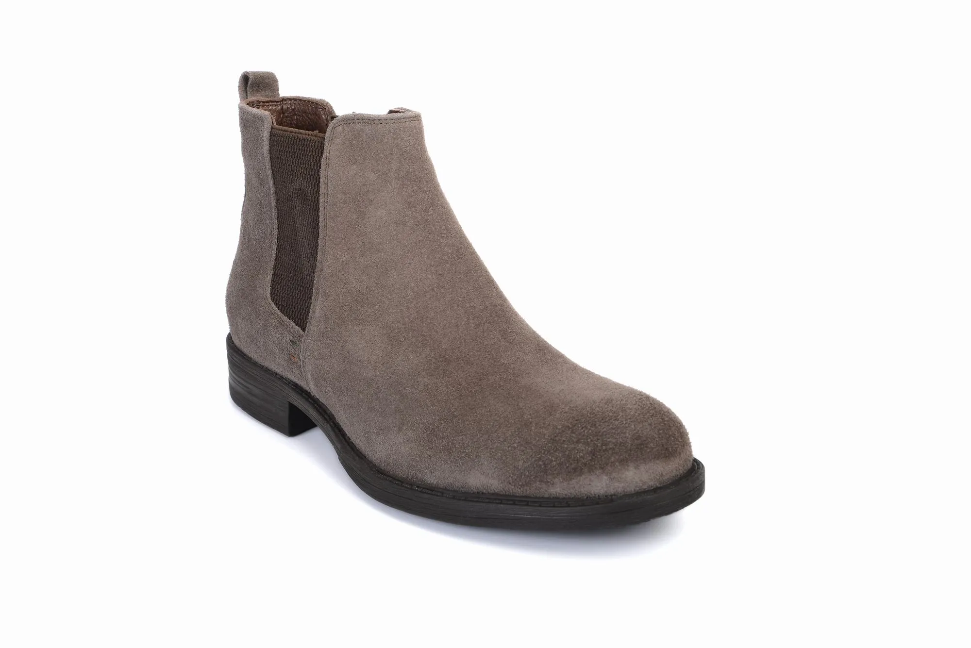 FOOT FEDERATION CHELSEA MENS BOOT SUEDE MINK GRAY