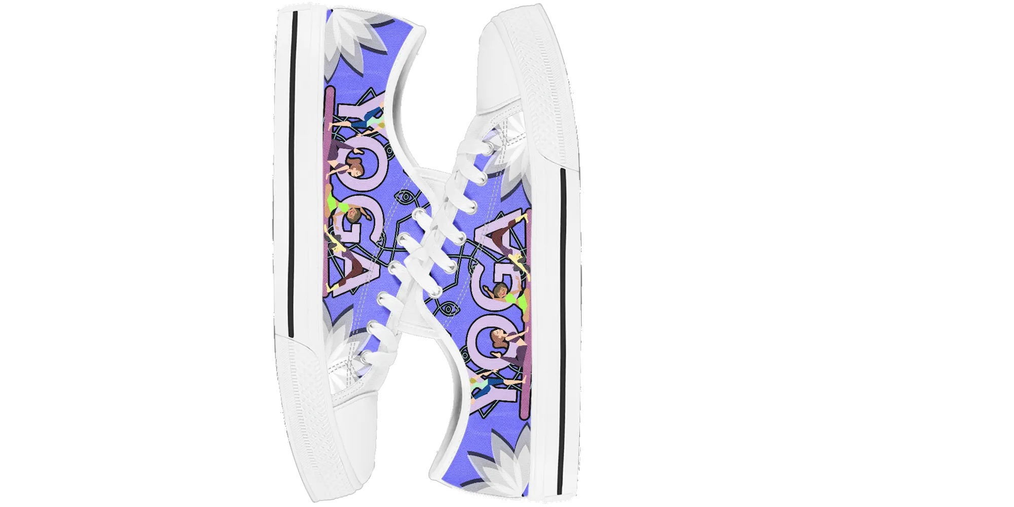 For the Love of Yoga Women's Sneakers