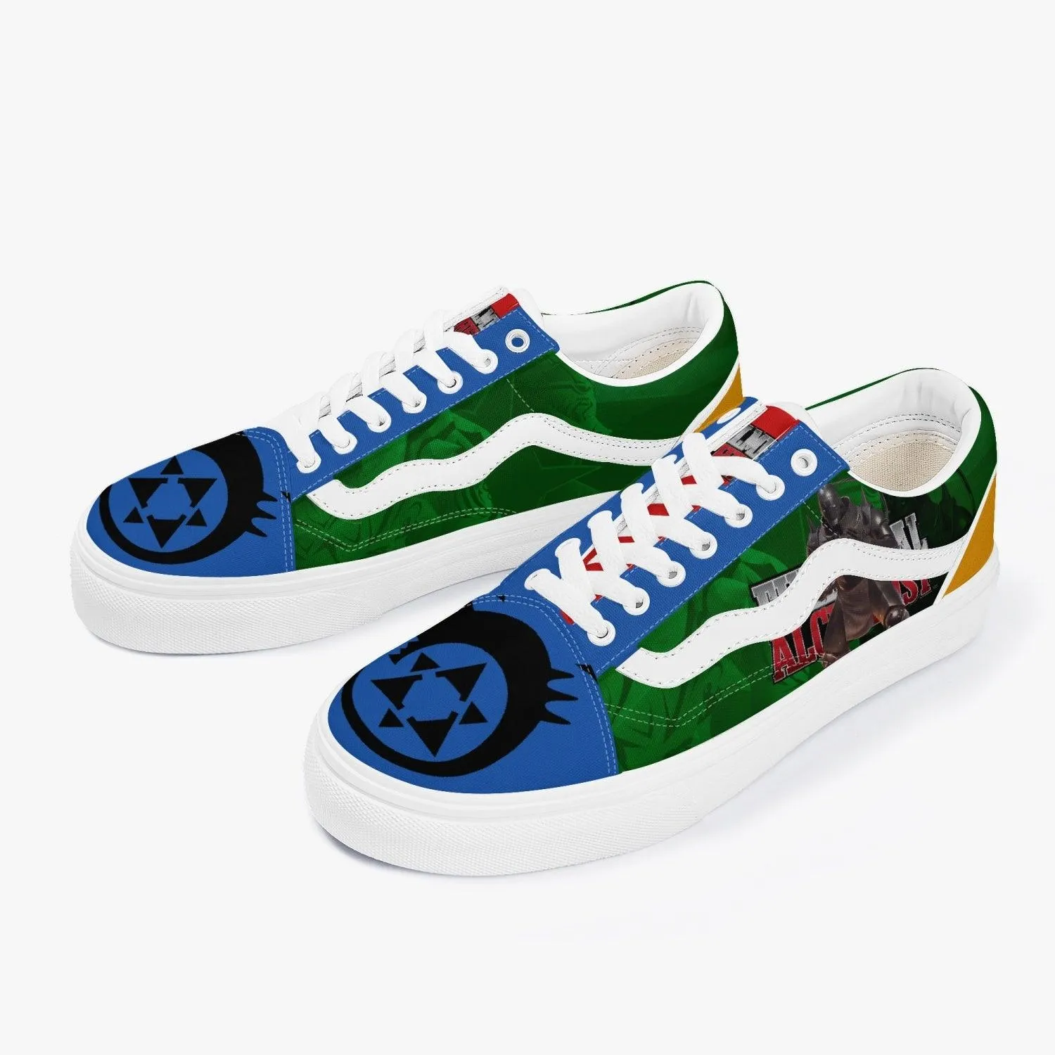 Fullmetal Alchemist Alphonse V-OK Anime Shoes