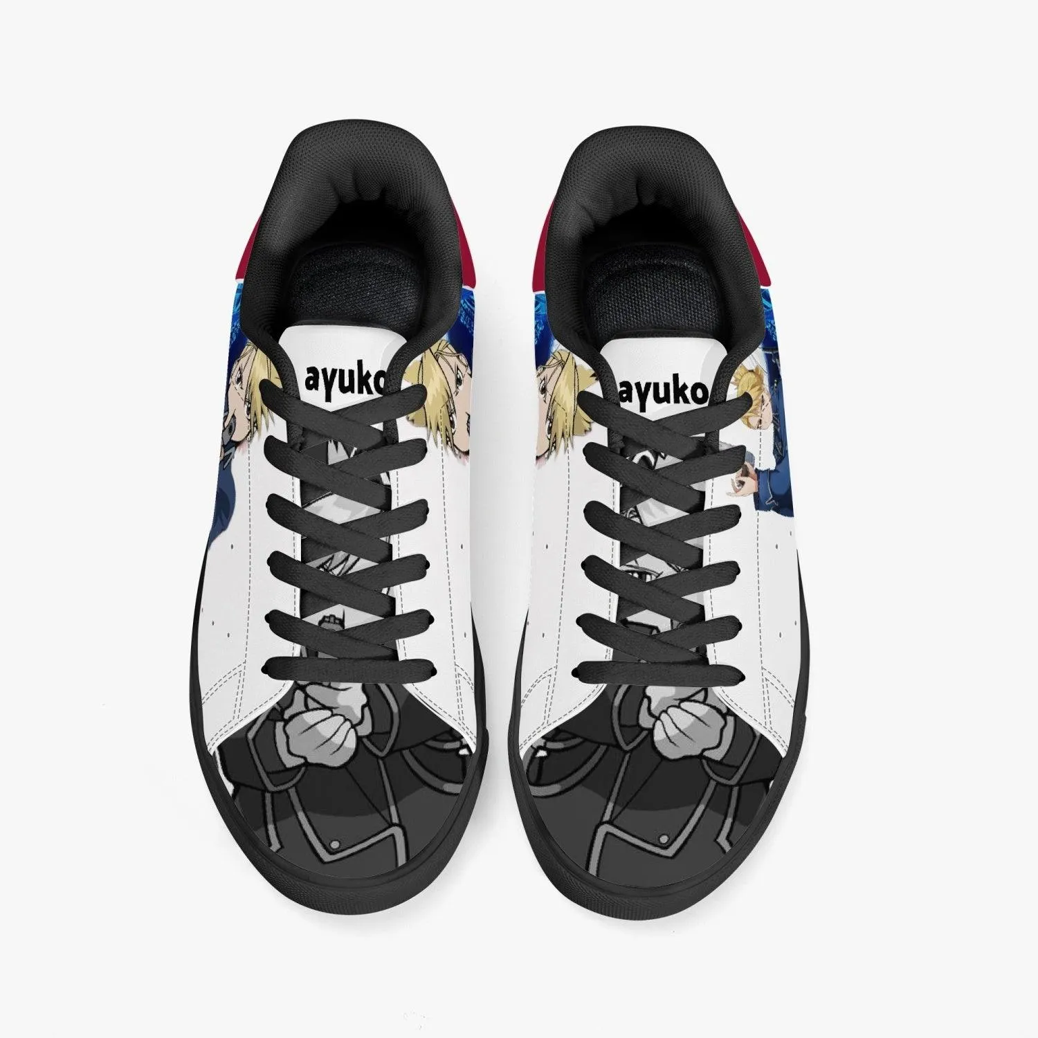 Fullmetal Alchemist Riza Low-Top Skate Anime Shoes
