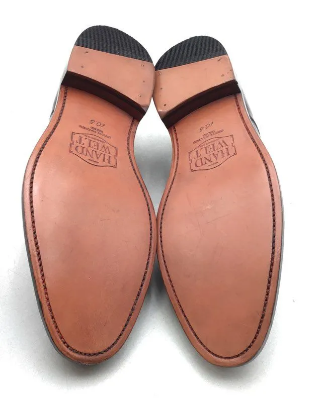 Hand Welt Co. By Anthony Veer Men's Brown Leather Oxford Dress Shoes - Size 10.5