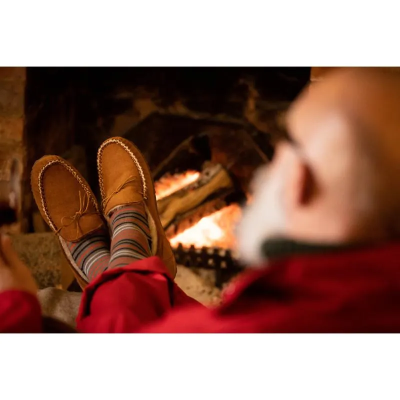 Le Chameau Maison Mens Moccasin Slipper - Tan