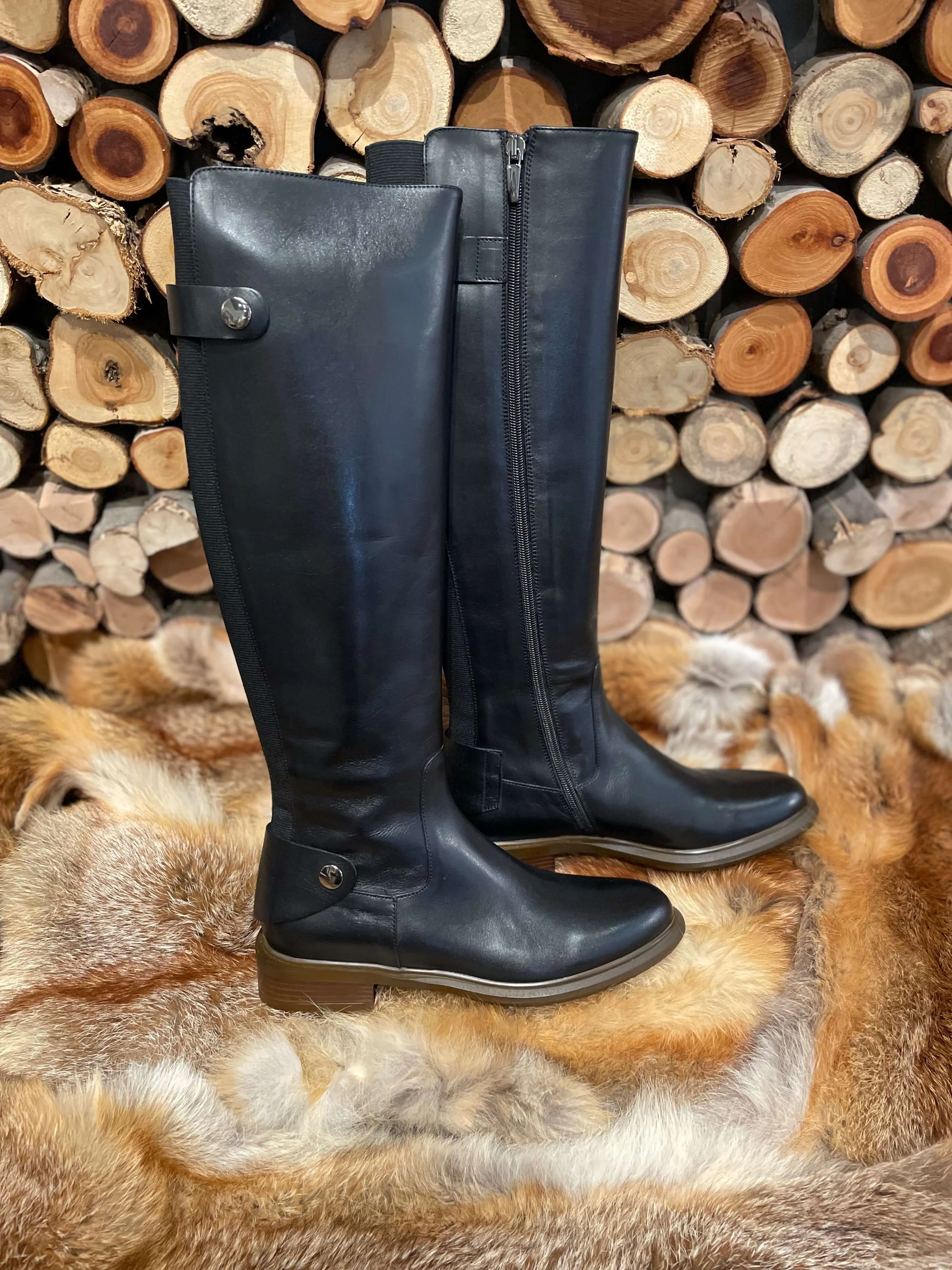 Leather Tall Boots