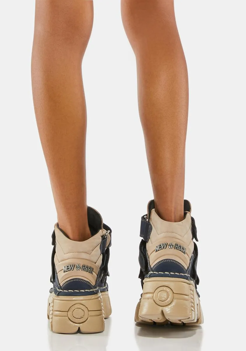 Light Brown Metallic S21 Suede Sneakers