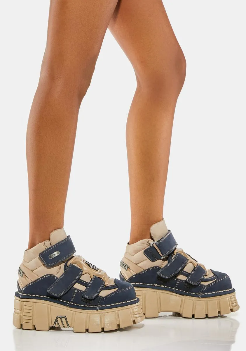 Light Brown Metallic S21 Suede Sneakers