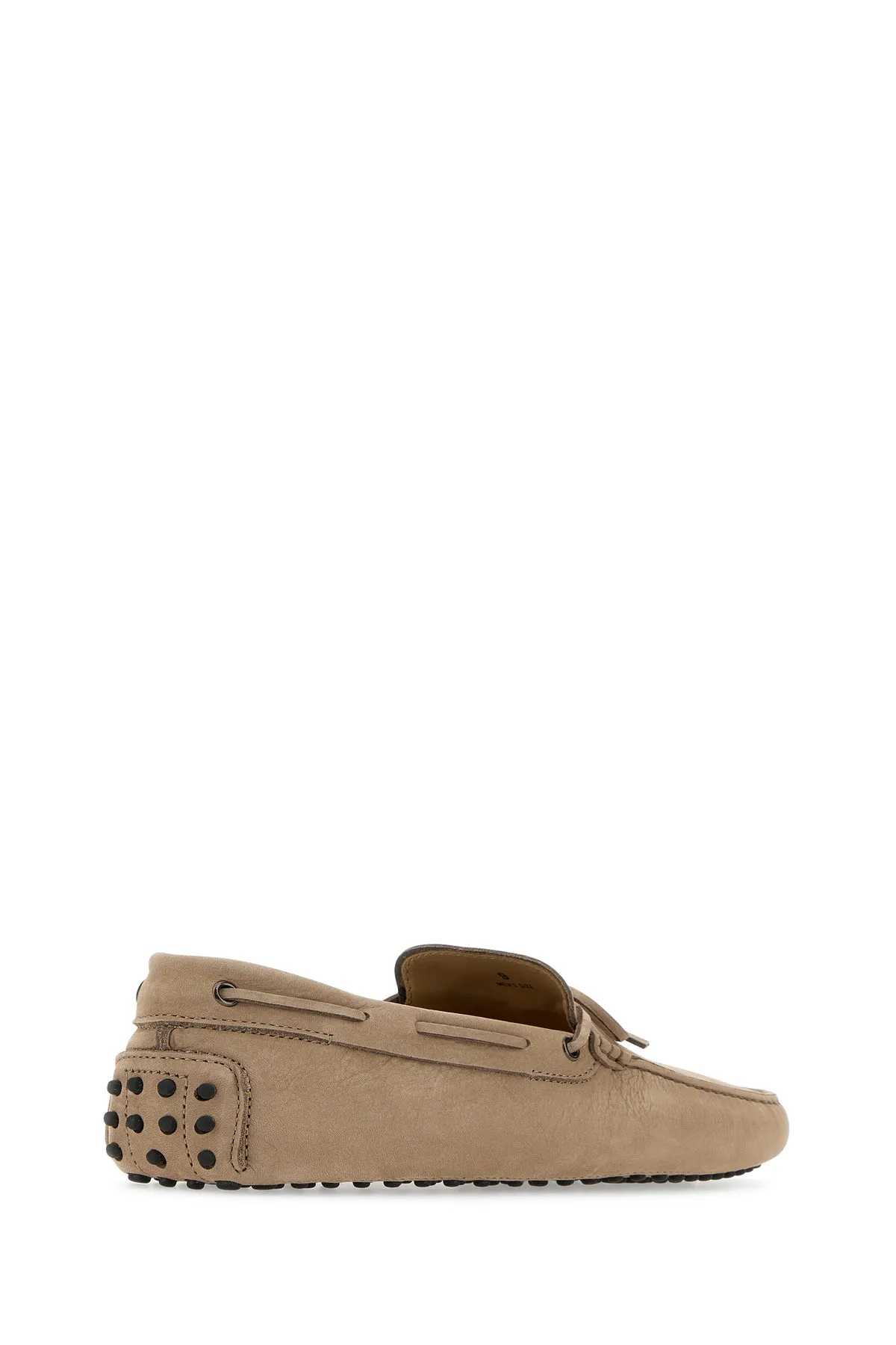 Mud suede loafers