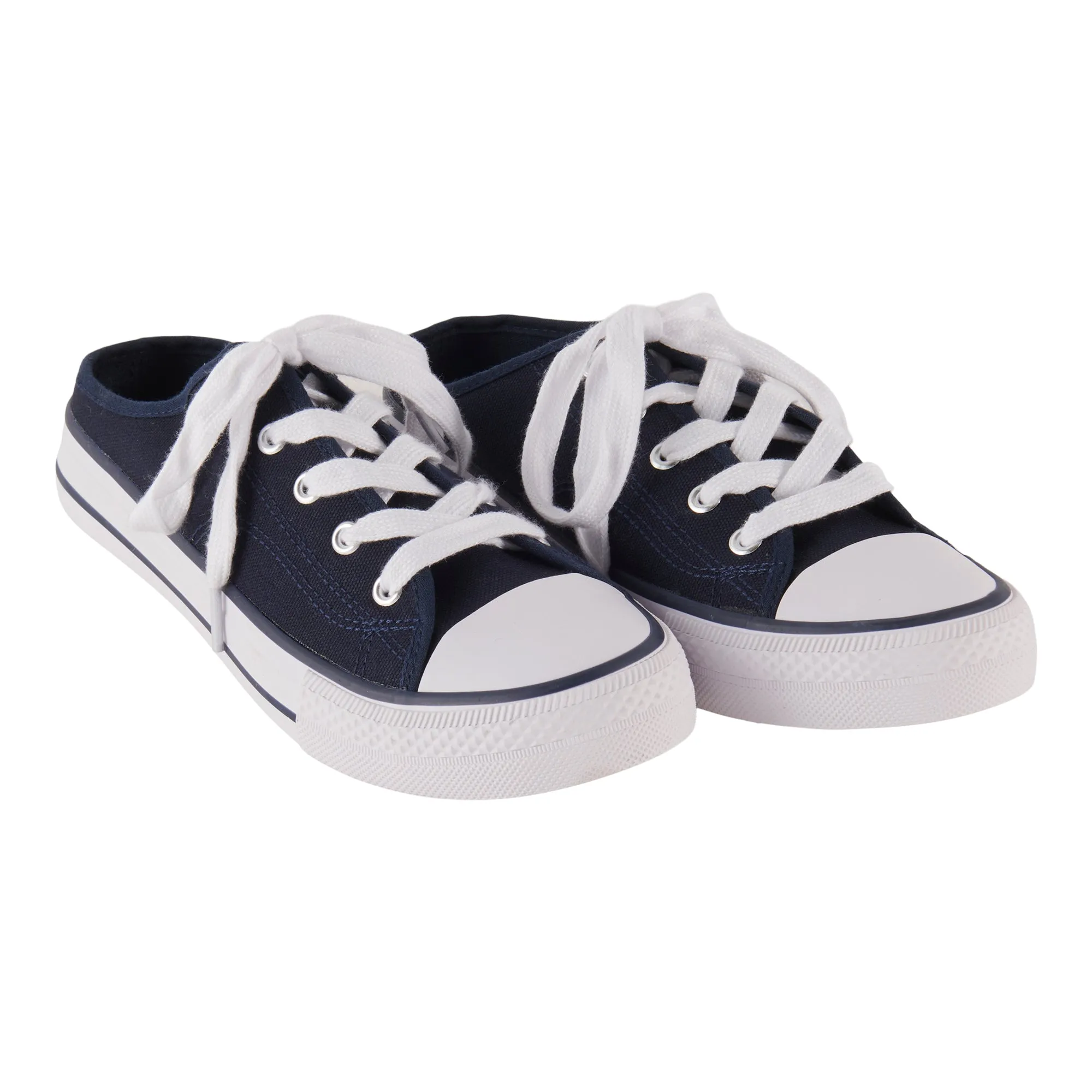 mySTYLE Women's Slip-On Lace-Up Mules