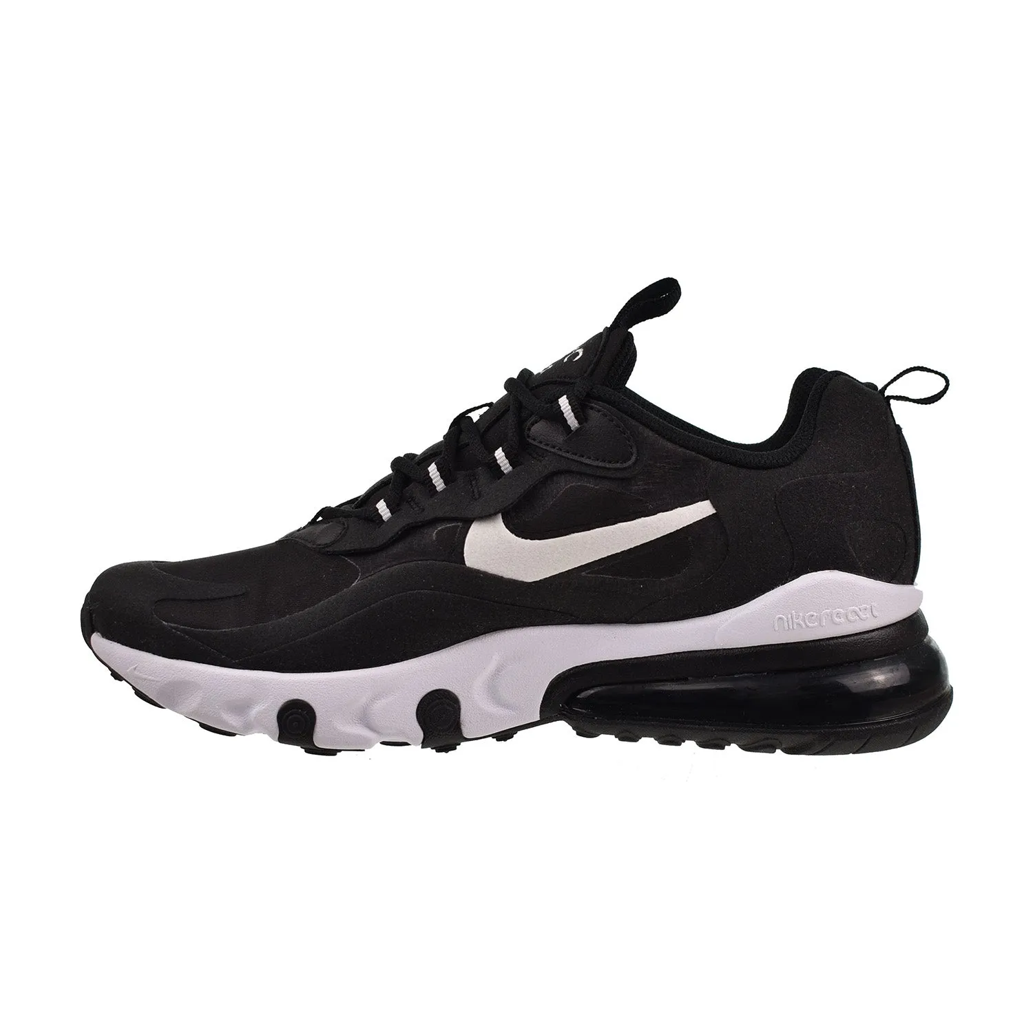 Nike Air Max 270 React (GS) Big Kids' Shoes React Black