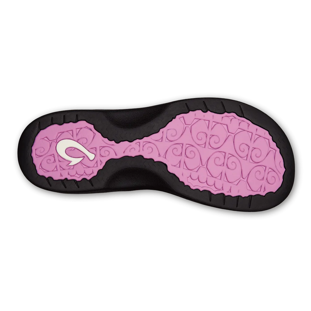 OluKai Women's Ohana Sandals- Dragon Fruit/Black