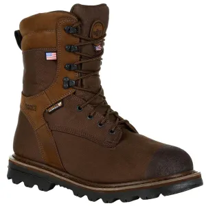 Rocky RKS0499 Men's 9" Stalker Outdoor Boots, Brown