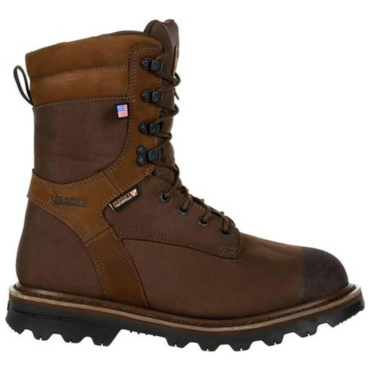 Rocky RKS0499 Men's 9" Stalker Outdoor Boots, Brown