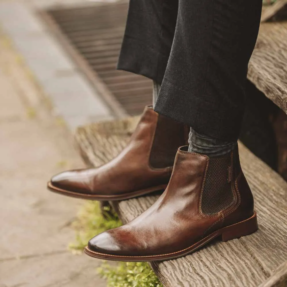 Sikes Washed Chelsea Boots