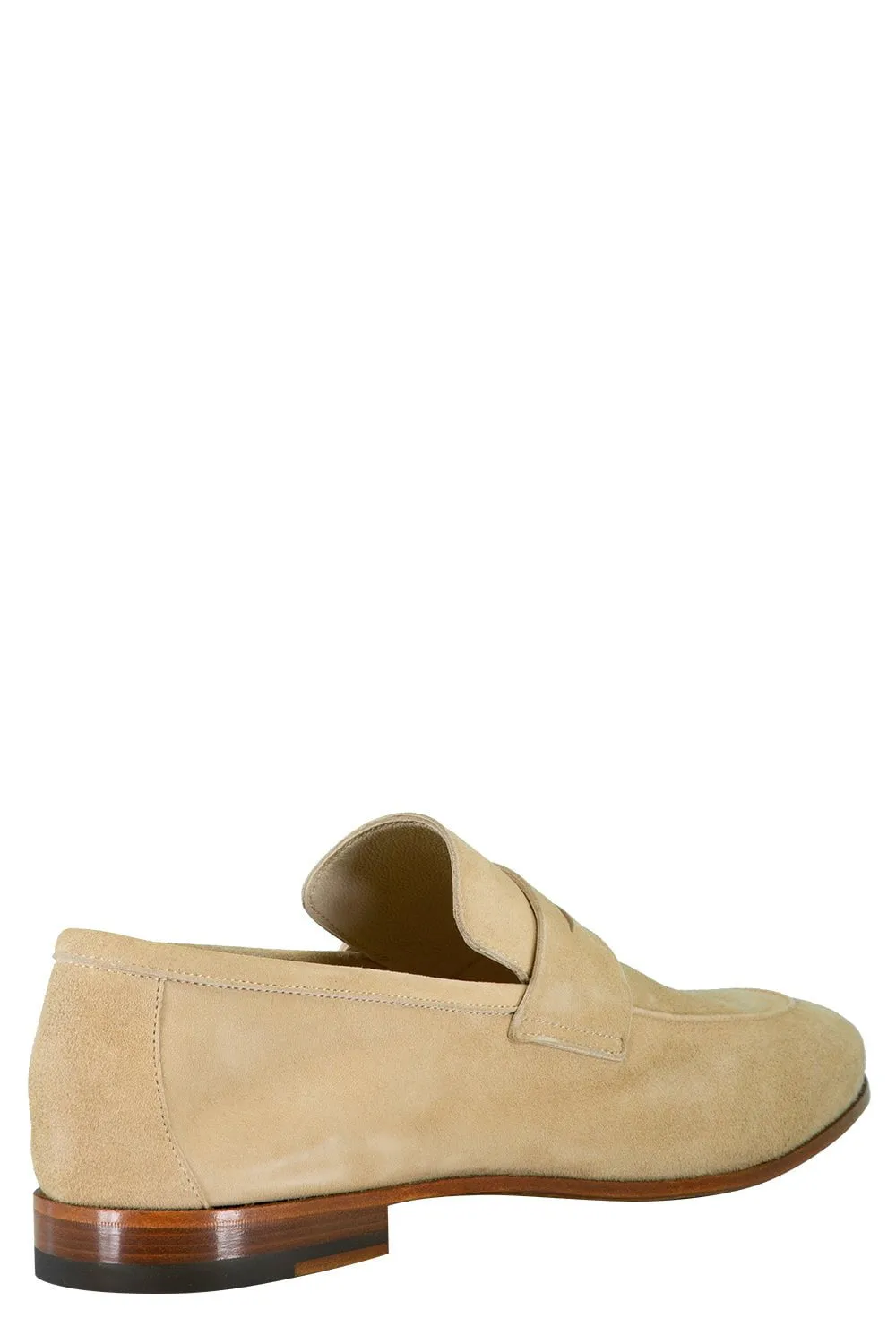 Suede Loafers - Sabbia
