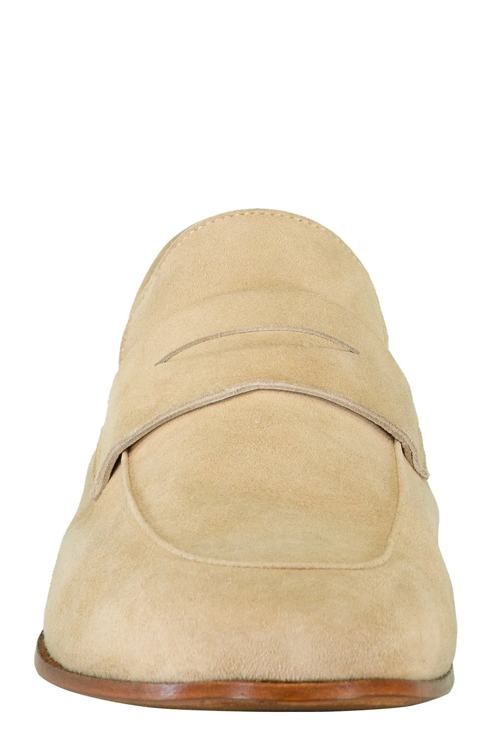 Suede Loafers - Sabbia