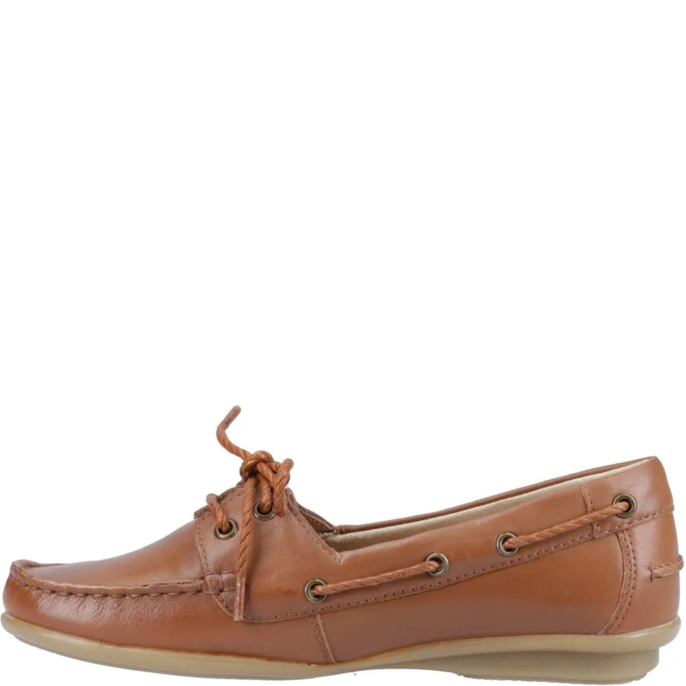 Tan Irene Boat Shoes