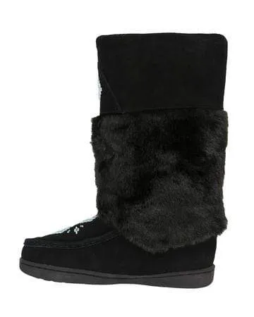 Taxi Women's Lucky-01 Mid Mukluk Boots- Black