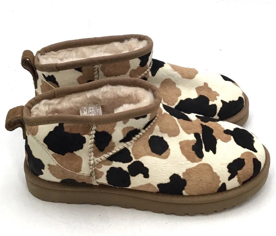 Ugg Women's Classic Ultra Mini 1123630 Multicolor Snow Boots - Size 7