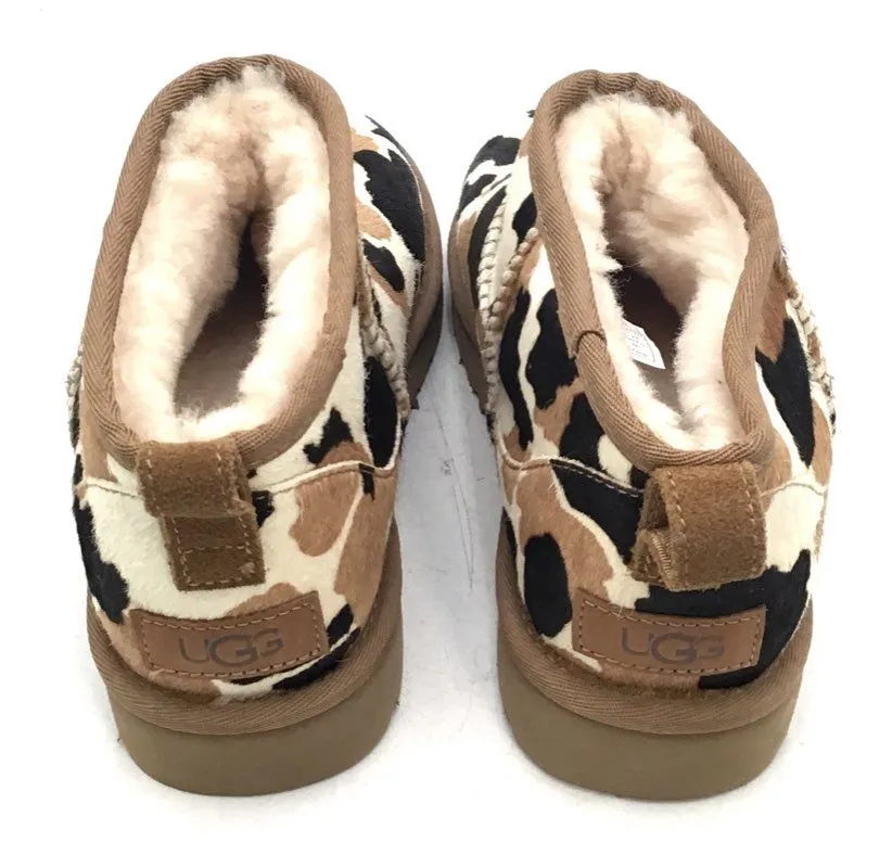 Ugg Women's Classic Ultra Mini 1123630 Multicolor Snow Boots - Size 7