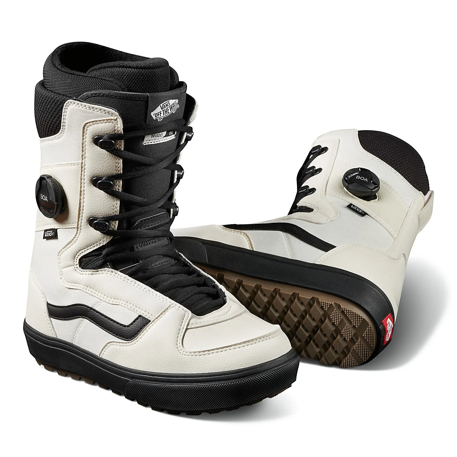 Vans Invado OG Snowboard Boots - Bone/Black