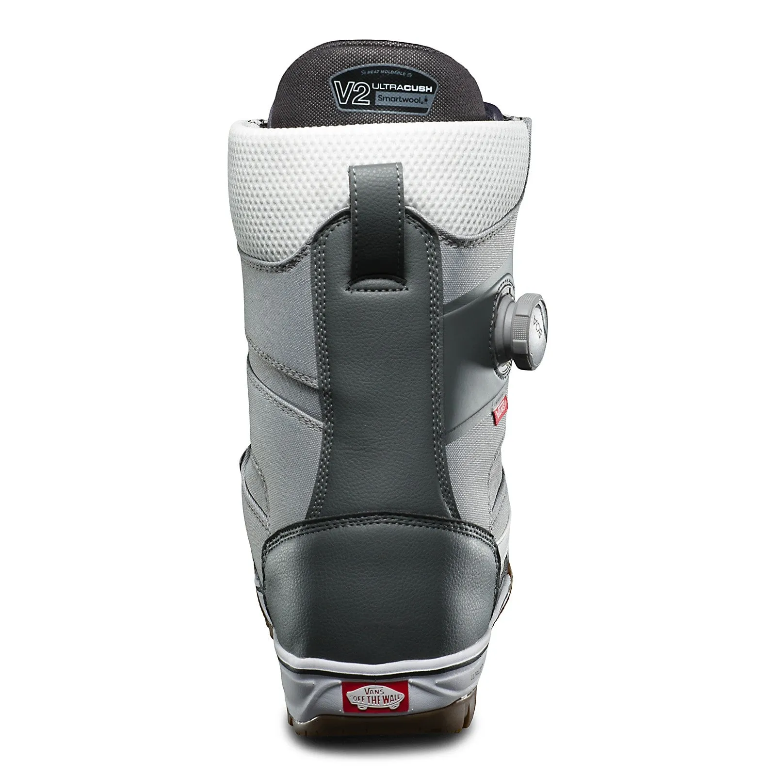 Vans Invado Pro Snowboard Boots - Gray/White